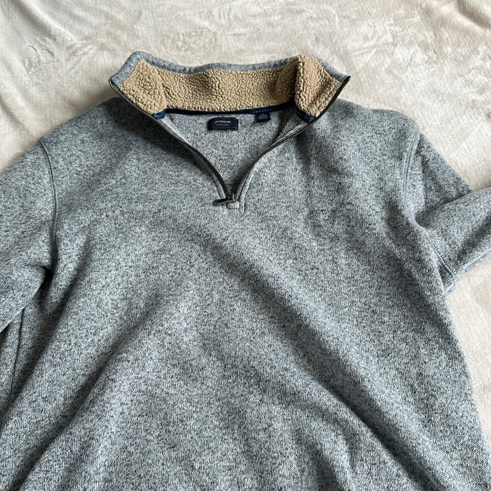 Arrow cotton quarterzip